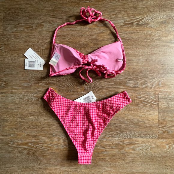 NWT L*SPACE Bikini Set Twister Top & Mondo Bottoms - Picture 2 of 6